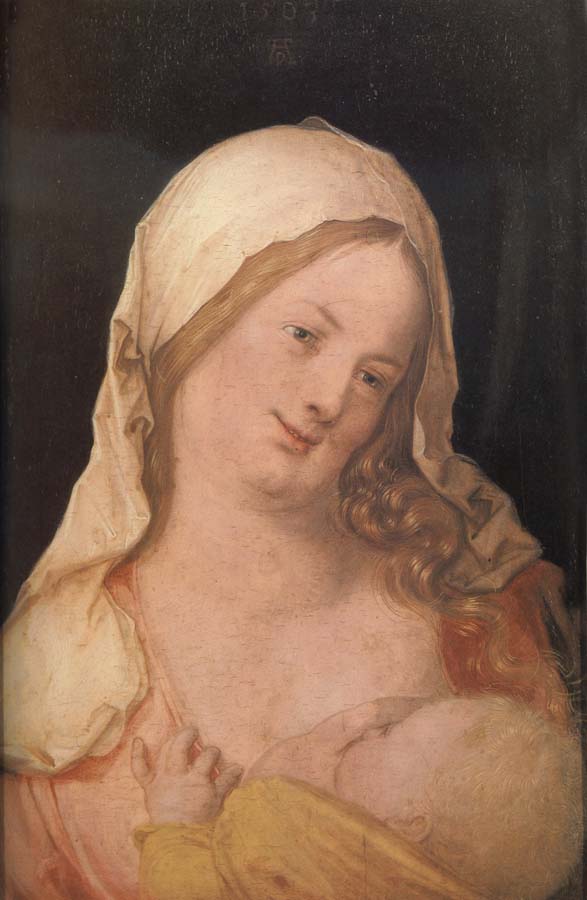 Albrecht Durer The Virgin suckling the Child